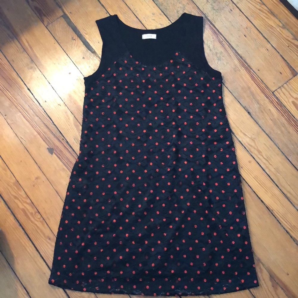 Black Lace Sleeveless Dress